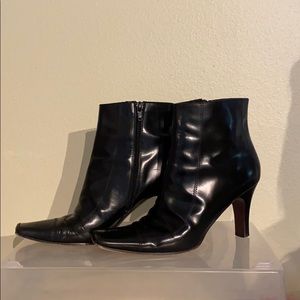 Via Spiga Leather Italian Boots